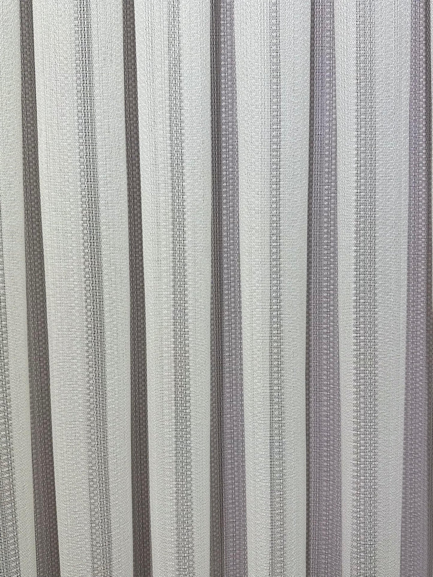 Hasır Desenli Tül Perde – Çizgili Modern Tasarım