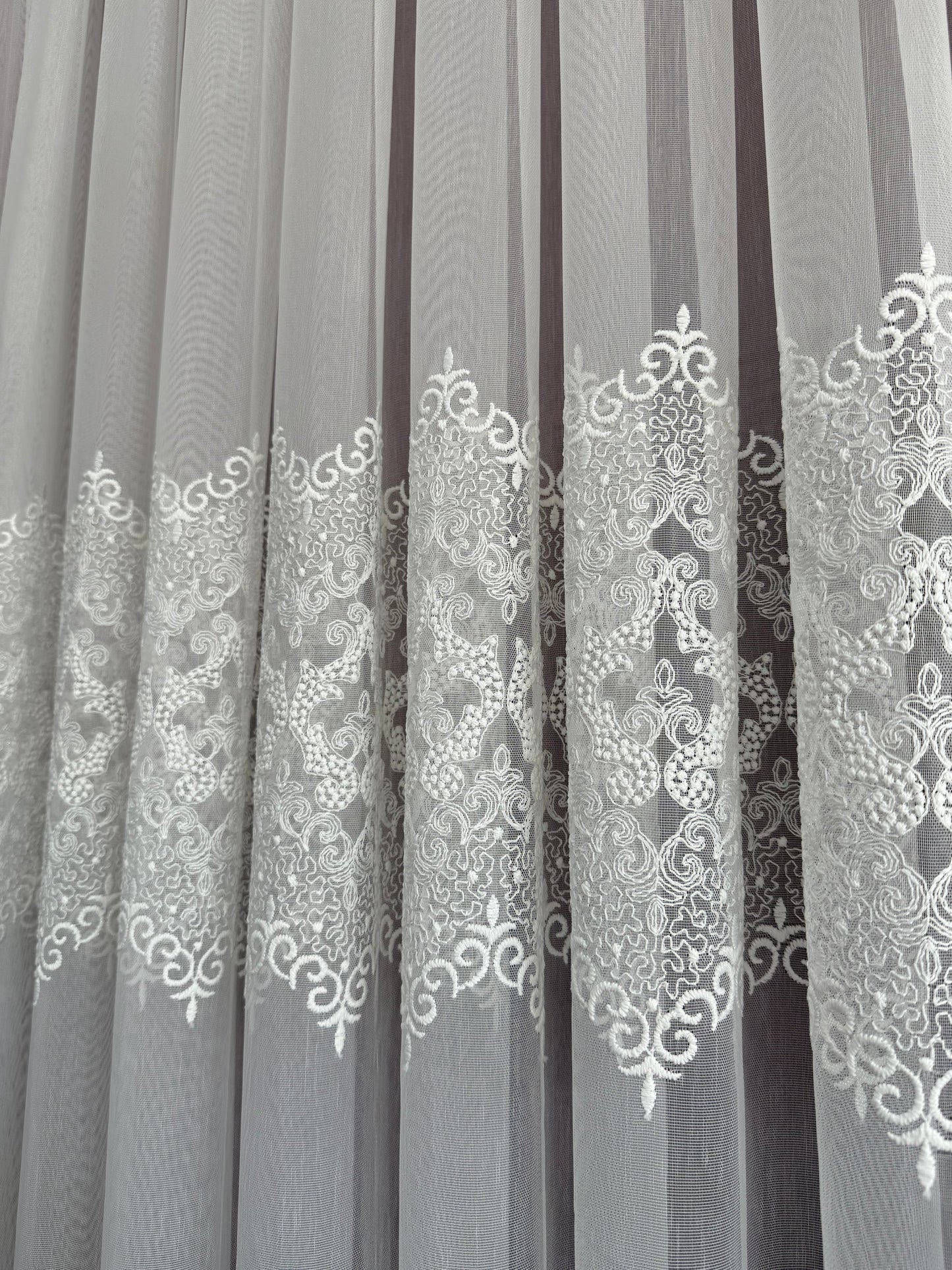 Özel Tasarım Nakışlı Tül Perde