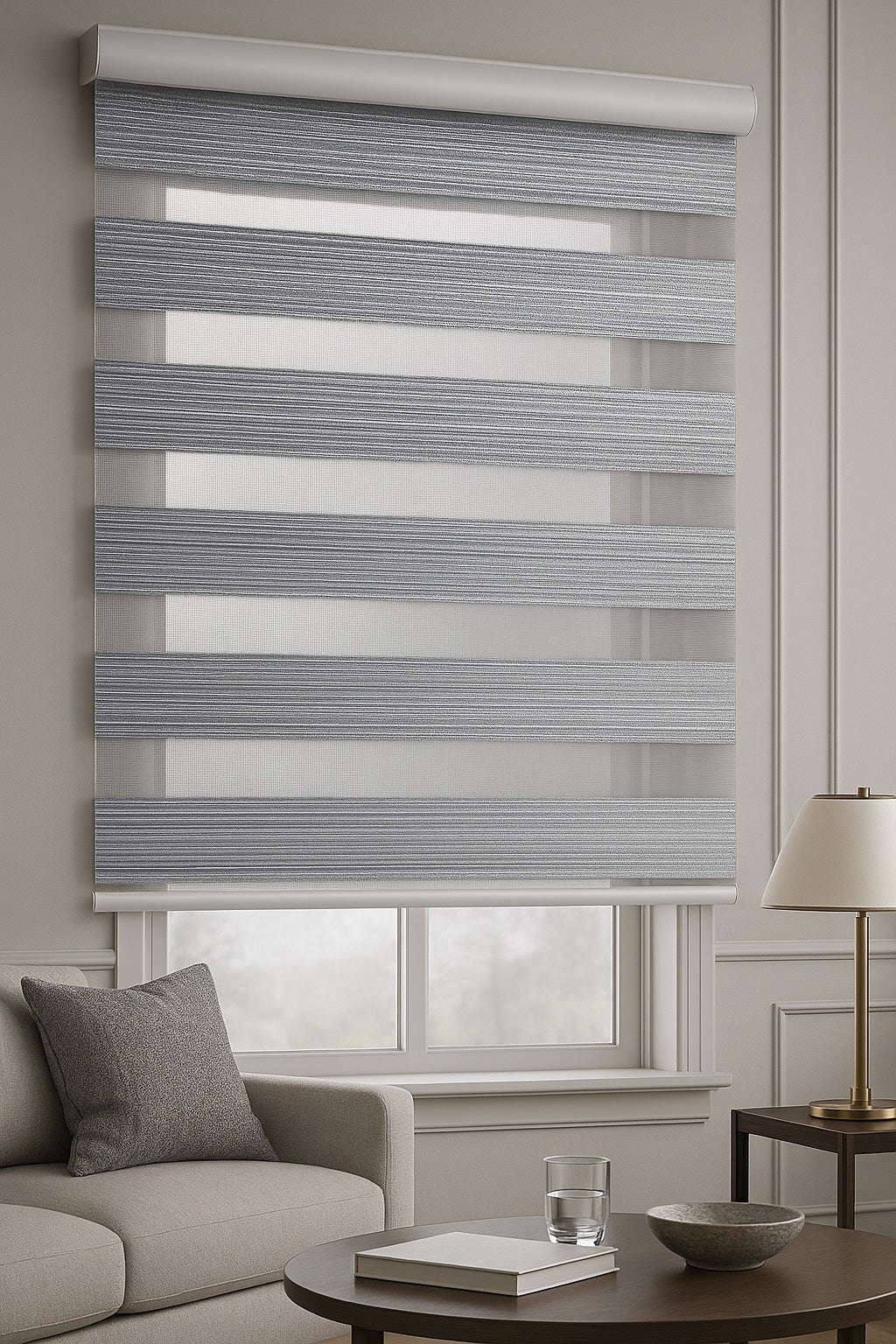 Nevada Zebra Çizgili Stor Perde