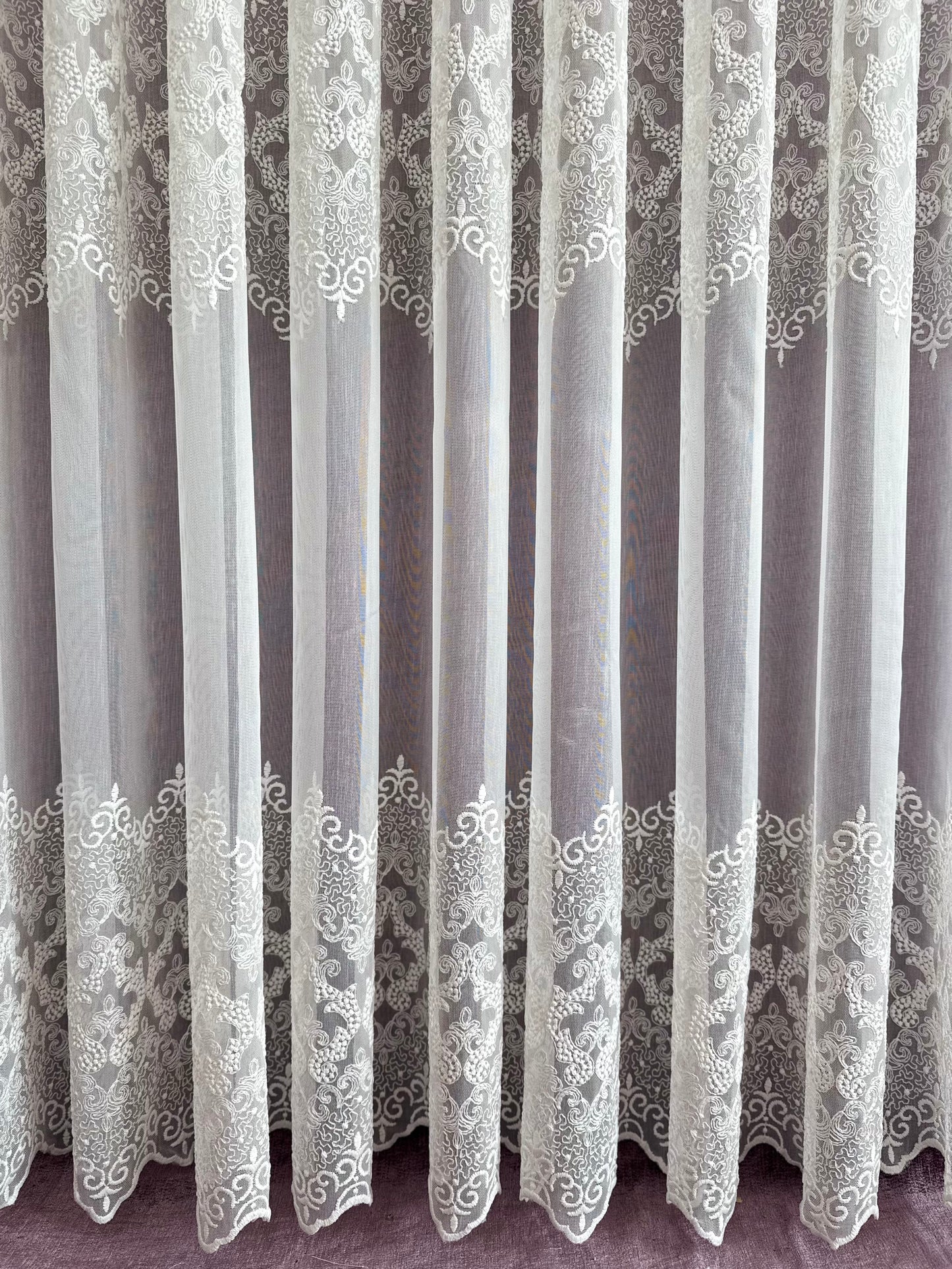 Özel Tasarım Nakışlı Tül Perde