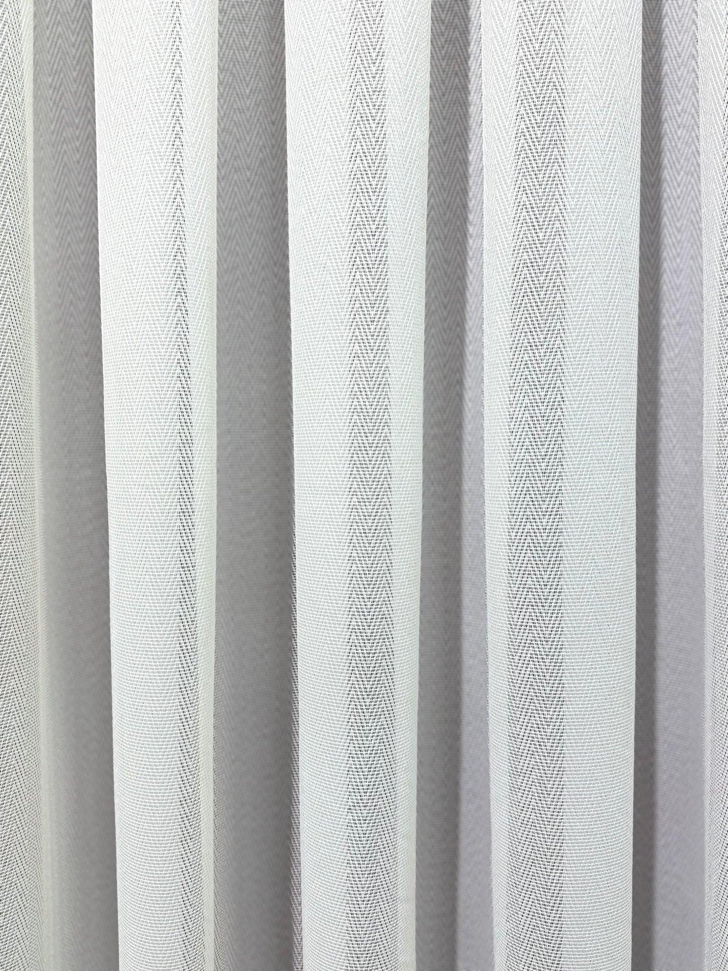 Balık Sırtı Tül Perde – Modern Dokuma Tasarım